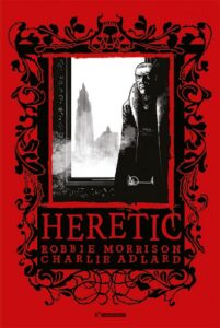 Copertina Variant del fumetto Heretic edito da saldapress